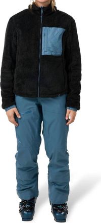 FlyLow Felice Full Zip Jacket In Black/ocean