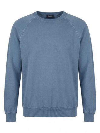 Drumohr Long Sleeve Logo Sweater