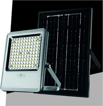 Trade Shop Trade Shop - Proyector De Luz Led 180w Led Con Panel Solar De Luz Fr&iacute;a 7000k Sl-801-200-7000k