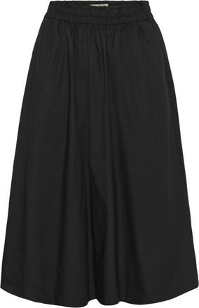 Inwear Aida IW Rok - Dames - Midirokken - Zwart - 3XL - Polyester - Rokken