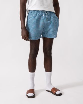 Boss Orange by Hugo Boss Vibe Zwemshorts in Lichtblauw