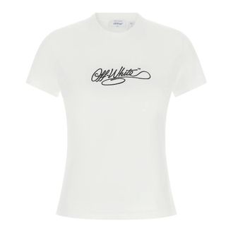 Off-white Slim Fit T-Shirt - female - Off White - T-Shirts - White - XS - Tops