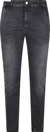 Pantaloni Torino Dark Grey Indie Slim-Fit Tapered Denim Jeans