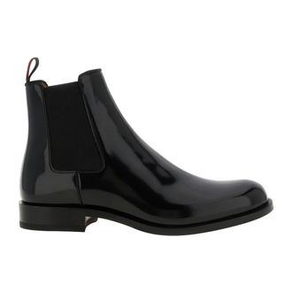 Christian Louboutin Schoenen, Heren, Zwart, 44 EU, Leer, Choucair Boot