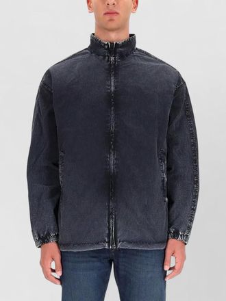 Diesel nylon single-breasted coat