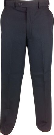 Carabou Mens Self Expanding Waist Trousers Comfort Fit W 32-56 with Expand a Band Sides Bottoms Pants Black Navy Grey Brown Flat Front Adjusting Slacks