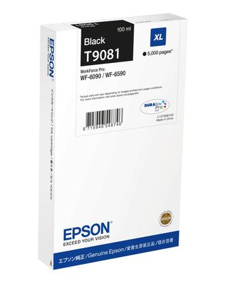 OEM Epson C13t90814n Cartucho De Tinta 1 Pieza(s) Original Alto Rendimiento (xl) Negro