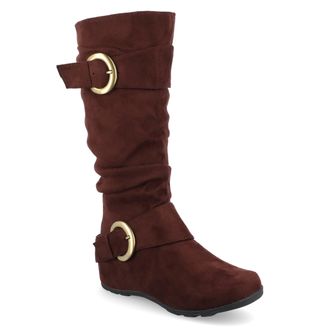 Journee Collection Women & apos;s Extra Wide Calf Jester-01 Boots