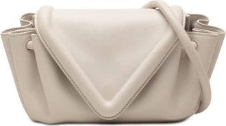 Bottega Veneta Pre-owned Bottega Veneta Small Lambskin Beak Crossbody Ladies ZFQWT2D4IBKB9GG4