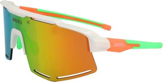 Briko KOMI A0D White Neon Green/Multilayer Mirror