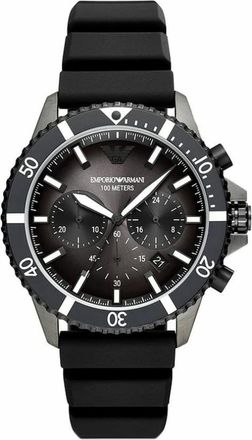 Emporio Armani Chronograph Ar11515 - Heren - Accessoires - Zwart - Maat: ONE Size