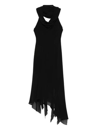 Avavav Draped Dress Black