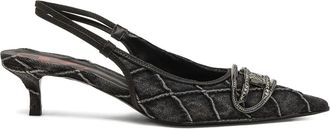 Diesel 40 mm D-Venus SB pumps met hak - Zwart