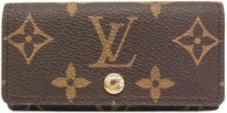 Louis Vuitton Pre-owned Multicles 4 Keycase - unisex - Vintage Accessoires - Bruin - ONE Size - Vintage