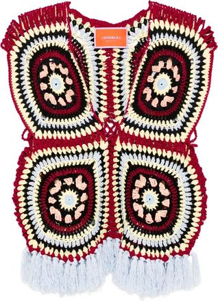 La DoubleJ Top Sole Star - Rosso