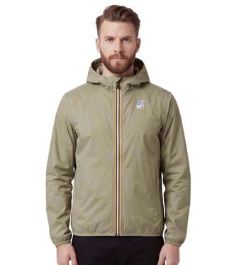 K-Way Light Green Hood Jacket