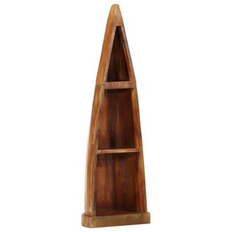 vidaXL Vidaxl - Estanter&iacute;a Barca Madera Maciza Reciclada 39x27x127 Cm