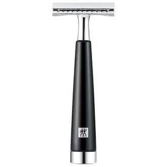 Zwilling Zwilling 47202-000-0 Classic Rasoio Di Sicurezza Lama Classica A Doppio Lato Manico Ergonomico Accenti Cromati Colore Nero
