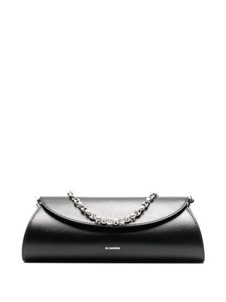 Jil Sander Cannolo shoulder bag - Black