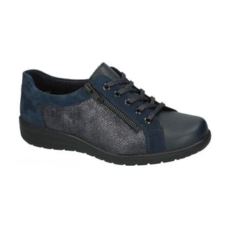 Solidus Dames, Schoenen, Blauw, Maat: 39 1/2 EU Leer