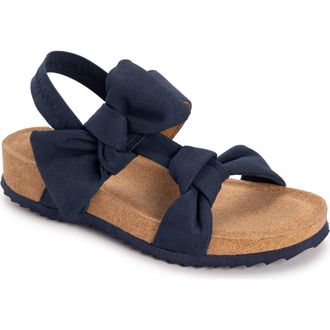 Muk Luks Womens Pansy Sandal in Indigo at Nordstrom, Size 10