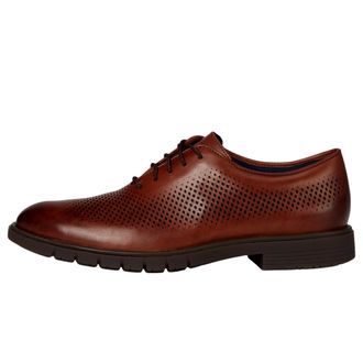 Cole Haan Grandflex Dress Laser Oxfords Mahogany C40333 Mens