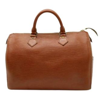 Louis Vuitton Pre-owned Handbags, male, Brown, Size: ONE SIZE Pre-owned Epi Speedy 30 Handbag