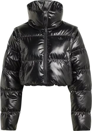adidas Korte donsjas met volledige rits - Dames - Ski Jassen - Zwart - S - Fitness