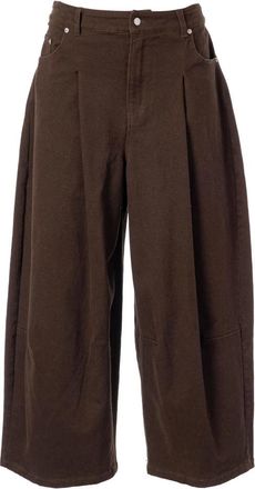 Jcsophie Wijde Jeans - Dames - Loose Fit Jeans - Bruin - S - Jeans