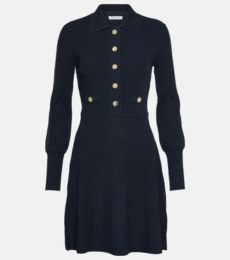 Veronica Beard Lauper puff-sleeve sweater dress
