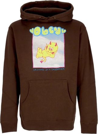 Obey Daydream Dames Hoodie Basic Fleece Bruin - Dames - Hoodies - Bruin - S - Katoen - Hoodies & sweatvesten