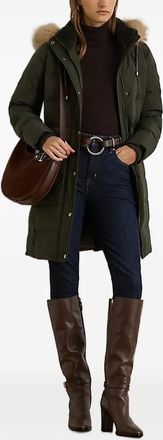 Lauren Ralph Lauren padded coat - women - Fabric - S - Green