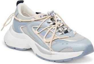 Dolce Vita Selmar Sneaker in Blue Mulighti Leather at Nordstrom, Size 9.5