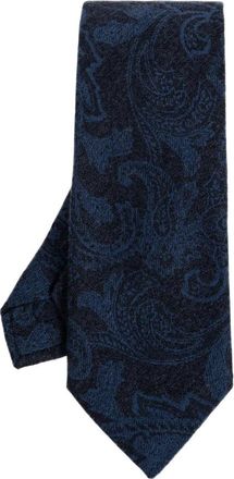 Etro Ties - Heren - Stropdassen - Blauw - ONE Size - Accessoires