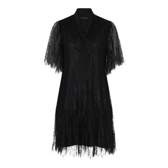 Bruuns Bazaar Lacco Zuzana jurk - Dames - Feestkleedjes - Zwart - XL - Kleedjes