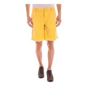 GANT Yellow Bermuda Shorts with Logo