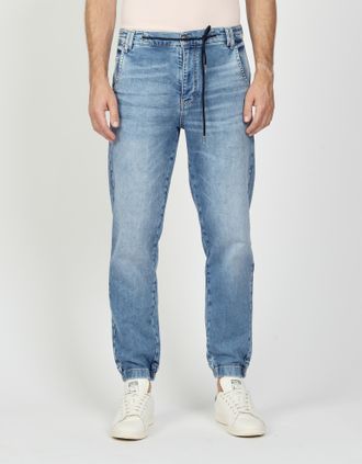 Gang 5-Pocket-Jeans GANG 94MILO, Herren, Gr. 30, N-Gr, blau (light blau key wash), Denim/Jeans, Obermaterial: 79% Baumwolle, 19% Polyester, 2% Elasthan, la