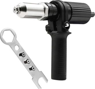 OEM Adaptador Para Remachadora El&eacute;ctrica, Conector De Cabezal De Bloque, Herramientas Profesionales, Tuerca De Uni&oacute;n Para Perforaci&oacute;n, Remachado, Remachad