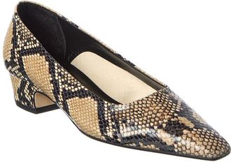 Aeyde Rory Snake-Embossed Pump