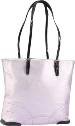 Prada Pre-owned Tote Bags, female, Pink, Size: ONE SIZE Pre-owned Vintage Tote Bag