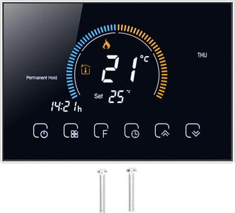 OEM Termostato Inteligente Con Controlador De Temperatura De Pantalla T&aacute;ctil Lcd Para Calentamiento De Agua Dom&eacute;stico Ac95-240v (bht8000gablack)