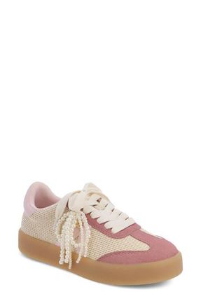 Mia Axel Sneaker in Off White/Pink/White at Nordstrom, Size 8.5