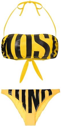 Moschino Bicolor Bikini Badmode - Dames - Bikinis - Geel - XL - Badmode