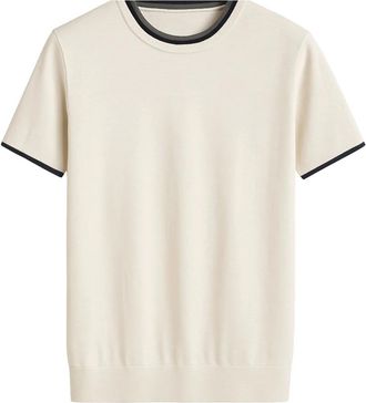 Paolo Pecora Uomo, Top, Beige, M, new