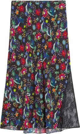Zadig&Voltaire Gonna Jayla Soft Virgin Garden - - Skirts - Donna - Multicolore - M