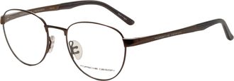 Porsche Design Unisex 52mm Brown Opticals