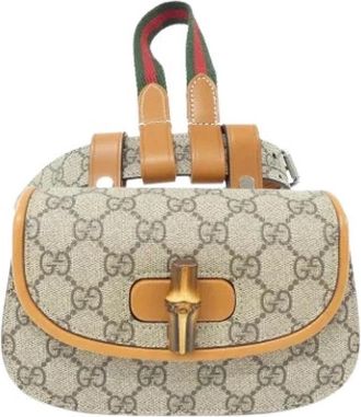 Gucci Pre-owned Belt Bags, female, Brown, Size: ONE SIZE Pre-owned Fanny pack