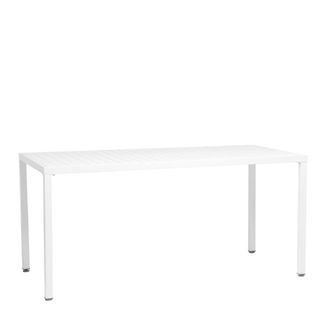 Klast Mesa fija de polipropileno blanco 165x76 cm