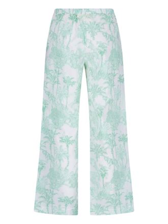 MC2 Saint Barth Womens Trousers Green Cotton