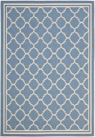 Safavieh Alfombra azul/beige 160 x 231 cm